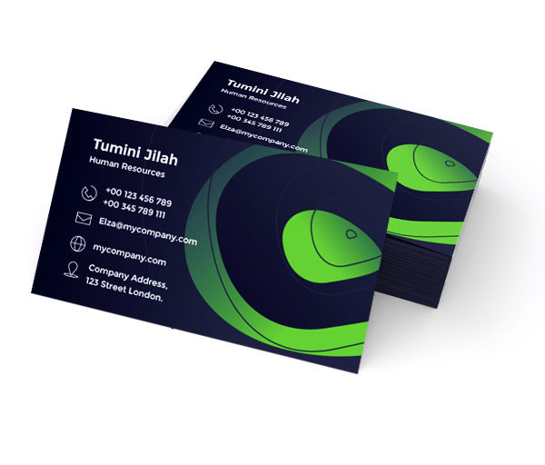 Business Cards Glossy One-Sided