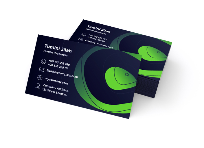 Business Cards Glossy One-Sided