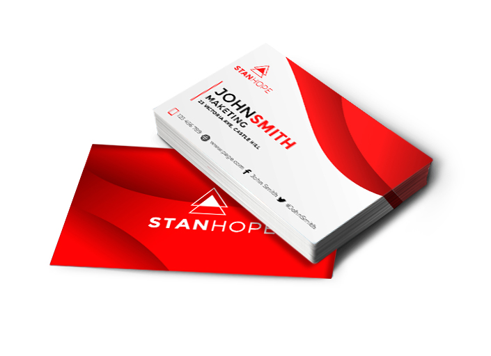 Business Cards Glossy Double-Sided