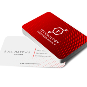Business Cards Round Corners Double-Sided