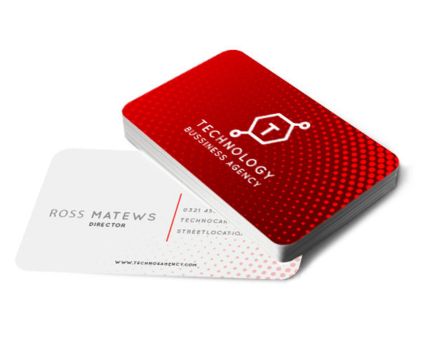 Business Cards Round Corners Double-Sided