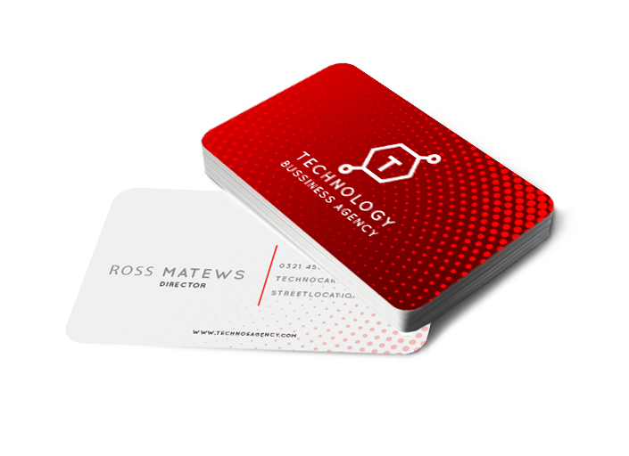 Business Cards Round Corners Double-Sided