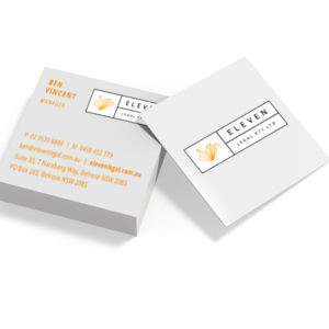 Business Cards – Square Double-Sided