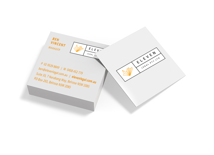 Business Cards – Square Double-Sided