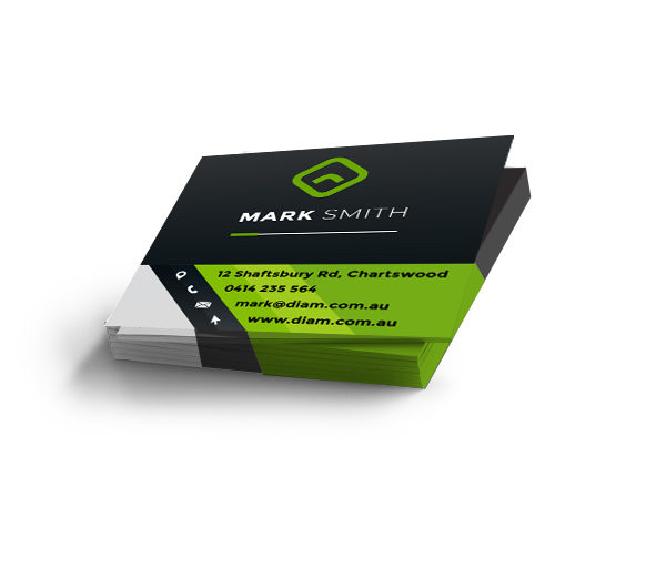 Business Cards - Square One-Sided
