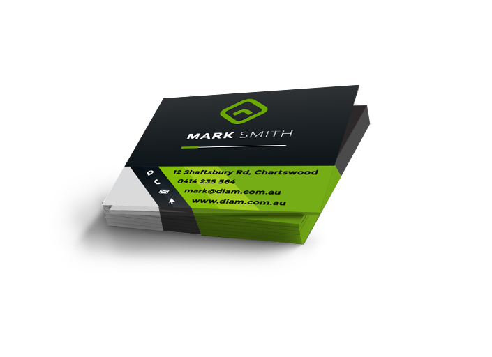 Business Cards – Square One-Sided